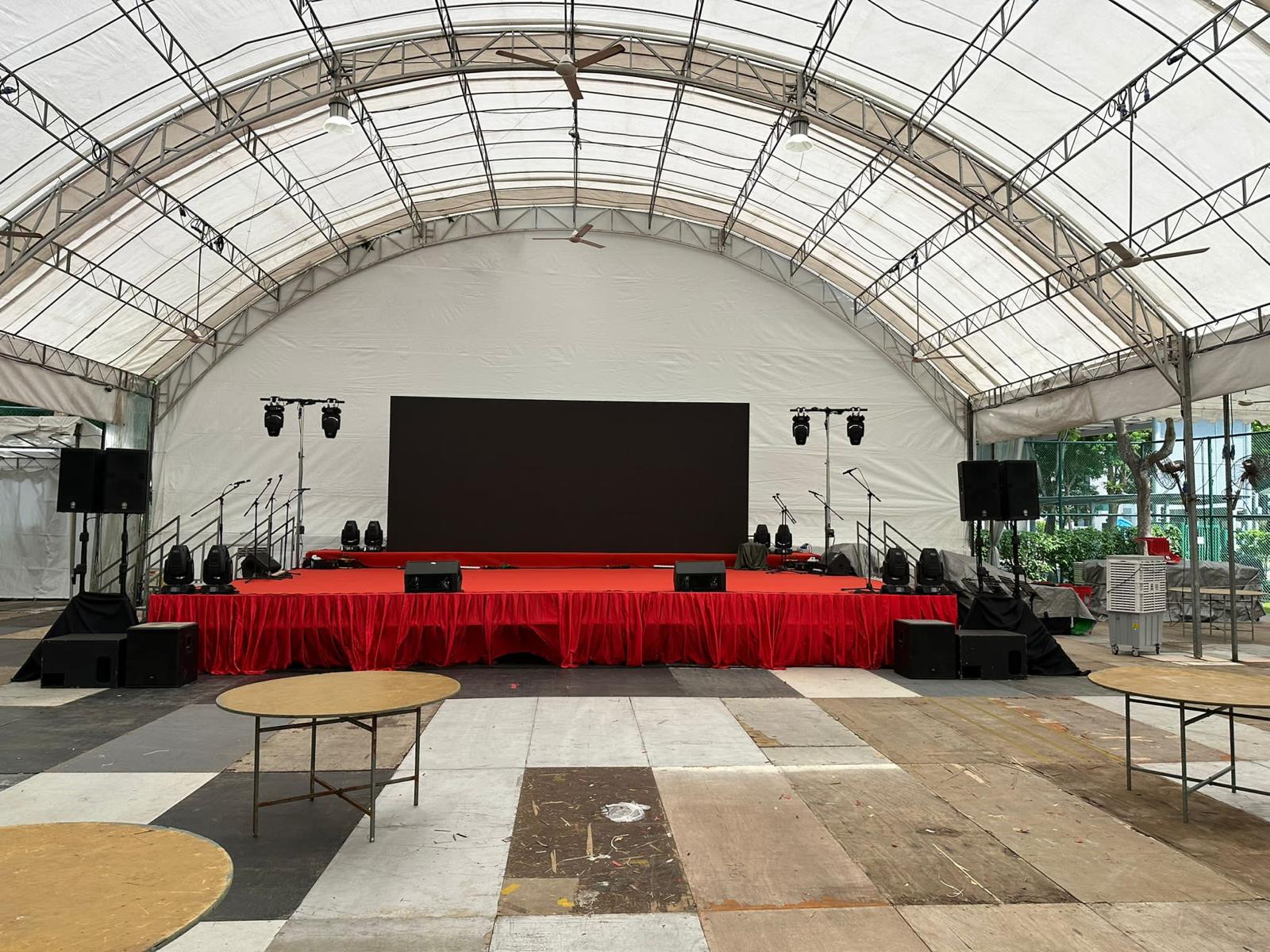 Moving head lighting